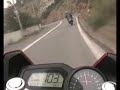 having fun with a cbr XX in quick turns in Greece - Kineta
