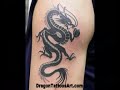 Tribal Dragon Tattoos