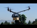 TRI-COPTER- EXPERIMENTAL FLYING MACHINE/LUNAR LANDER... SCRATCH-BUILT RADIO CONTROL AIRCRAFT BUILT AND DESIGNED BY MARIO HERMOSO... FILMED BY GUSSER @ APOLLO 11 FIELD