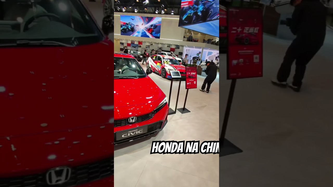 HONDA NO SALÃO DE PEQUIM: tem Civic, Accord e outras novidades
