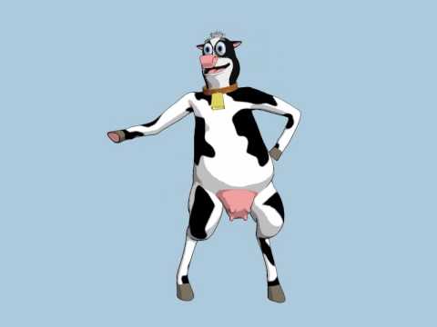 Cartoon Cow Dancing