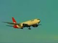 Qantas & Jetstar aircraft landing at Melbourne Airport