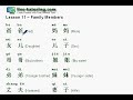 Learn Chinese Mandarin Lesson 11 - Family Members Learn Chinese Mandarin Lesson 11 - Family Members