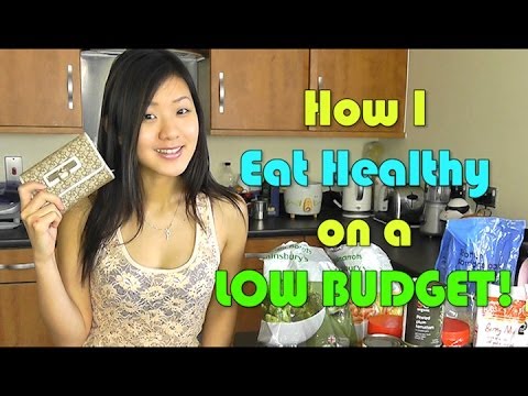 how to budget healthy meals