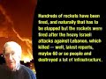 Lebanon Israel Facts the Media Isn't Telling You