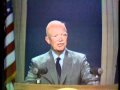 Eisenhower WRC-TV 1958 (oldest known colour videotaping)