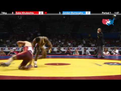 Jordan - MFS 74 KG Jordan Burroughs (USA) vs Saba Khubezhty (Russia)