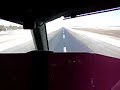Cockpit Takeoff Arkia 757-300 from Eilat
