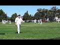 North Parramatta Cricket 2009/10 Round 3 - Jeff hits some shots
