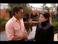 Tina Arena visits Jamie Durie, Chelsea Flower Show - May 08