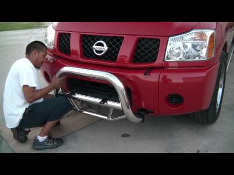 How To Install Bull Barr on a Nissan Titan-1/1