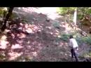 im sch�nen wiehengebirge h�ngt ihrgend ein spacken stacheldraht zwischen zwei b�ume und wir sehens nich^^