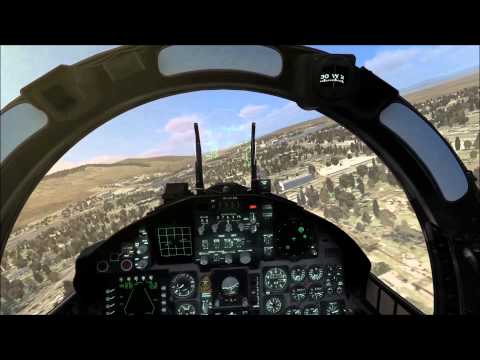 DCS Multiplayer F15c training montage
