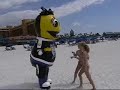 Mascot Terrorizes Spring Breakers