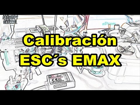 Calibración ESC´s EMAX BlHeli (Banggood)