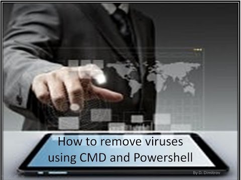 how to remove virus using cmd