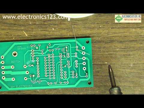 How to solder - Beginner soldering tutorial. Learn how to solder electronic kits!