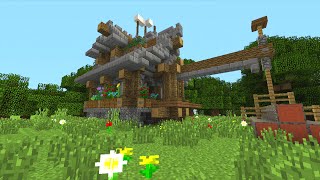 Minecraft - small medieval house tutorial (2016)
