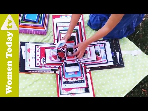 Làm Hộp Quà Bí Ẩn Nhiều Tầng Gây Bất Ngờ | Exploding Box Handmade