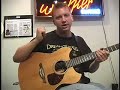 Patrick Woods and the Wechter Pathmaker Guitar