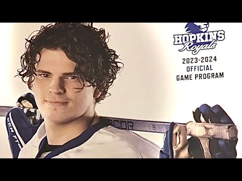 Bo Stevens vs. Buffalo HS - MN Varsity 1/24 - Secondary Assist: Turns Incredible Save, into Offensive Play - LD #40 White