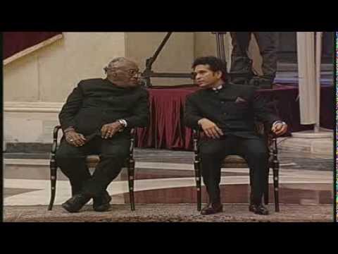 Presentation of Bharat Ratna to Prof. CNR Rao & Sachin Tendulkar - LIVE