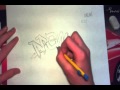 Tutorial : Apprendre Le Graffiti Sur Papier [débutant / Francais]