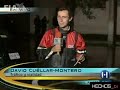 Repórter mexicano cai numa poça