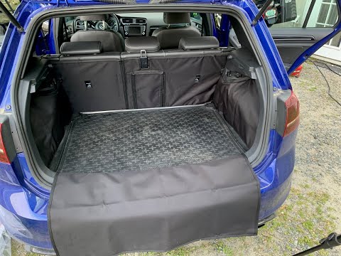 Install: Canvasback Pet Liner for MK7 Golf R / GTI / Golf / AllTrack