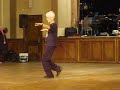 horon, sephardic dance from greece, demonstrated by erik bendix during the klezmer dance workshop at the yiddish summer weimar 2007. it is normally danced in a circle holding hands. the band: alan bern, accordeon - sanne m�ricke, accordeon - christian dawid, clarinet - stuart brotman, bass / trombone - aaron alexander, drums. for professional quality filming, more dances and dance descriptions, see dvd for sale at www.klezmer-wochen-weimar.de