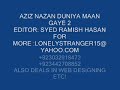 AZIZ NAZAN DUNIYA MAAN GAYE 2