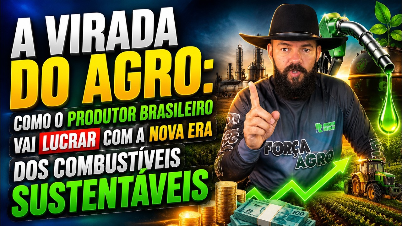 A Virada do Agro: Como o produtor brasileiro vai lucrar com a nova era dos combustíveis sustentáveis