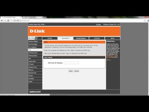 how to enable dmz on router