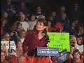sarah palin at shippensburg university part 3