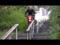 Longest stairs i Västerås? Supermotard!