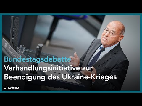Bundestagsdebatte zur Verhandlungsinitiative der Linken ...