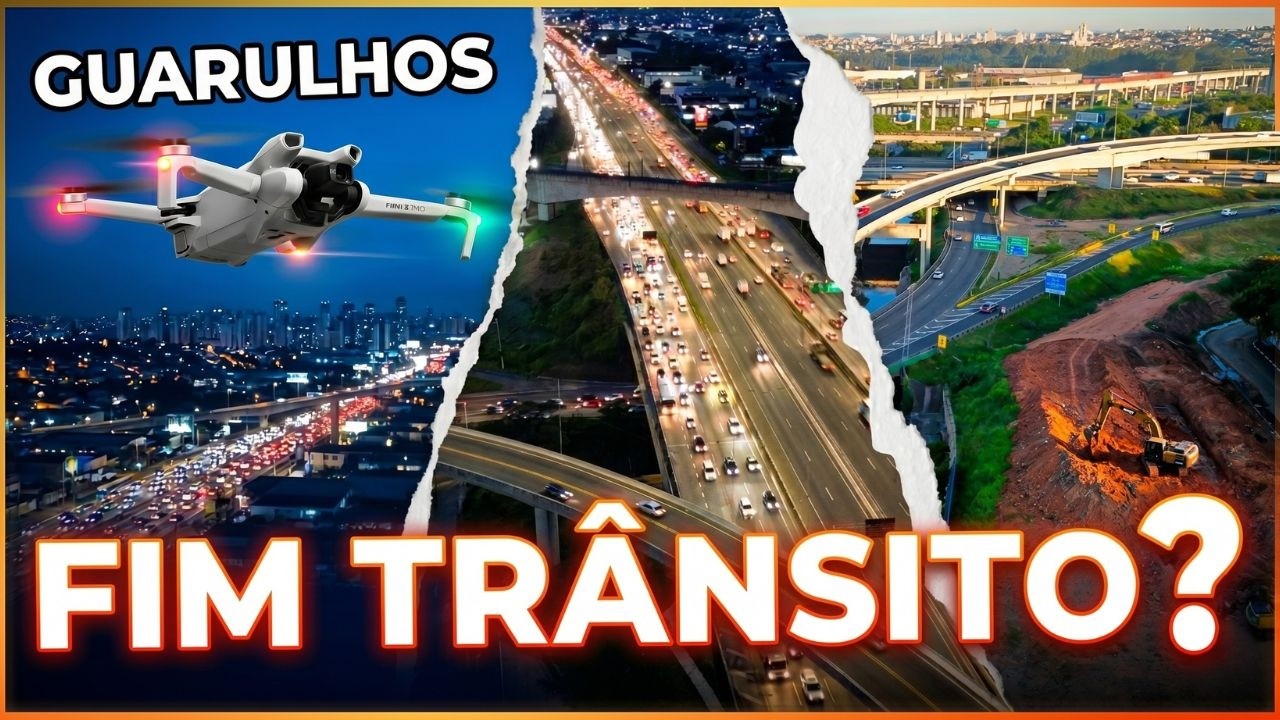 O FIM DO PIOR GARGALO DE GUARULHOS? A Verdade sobre o Novo Viaduto Cecap!