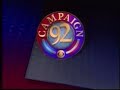 CBS Campaign 92 Open and Bumps