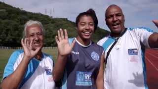 Dona Iguatemiza conhece novos esportes 