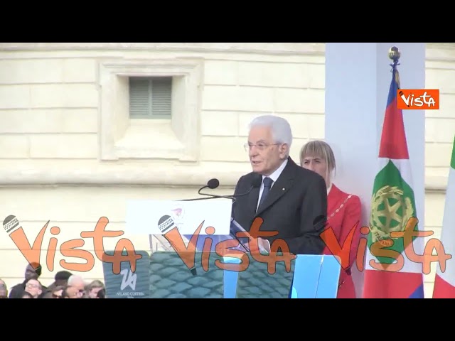 Milano Cortina 2026, Mattarella: "I giochi portino speranza e futuro nella nostra epoca"