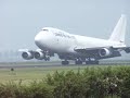 El Al Cargo Boeing 747 is landing in Amsterdam