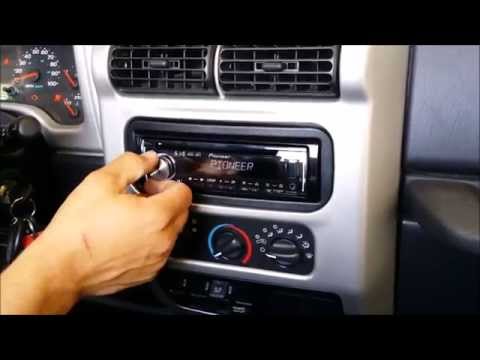 how to install cd player in jeep tj