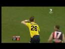 2005 round 1 pick and carlton superstar marc murphy breaks away from the pack and streams into the open goal with a killer finish.