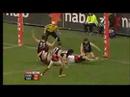 2005 round 1 pick and carlton superstar marc murphy breaks away from the pack and streams into the open goal with a killer finish.