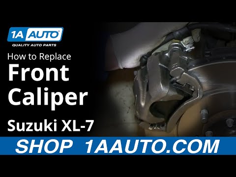 How To Replace a Front Brake Caliper Suzuki XL-7