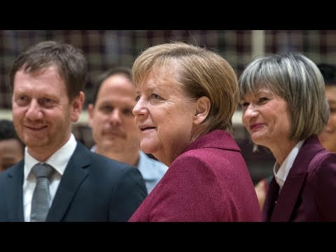 Merkel sucht in Chemnitz Bürgerdialog – Großdemo ange ...