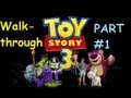 Toy Story 3 Video Game HD Walkthrough Part 1: Train Rescue ALL ITEMS FOUND