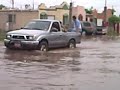 Inundacion en Navojoa