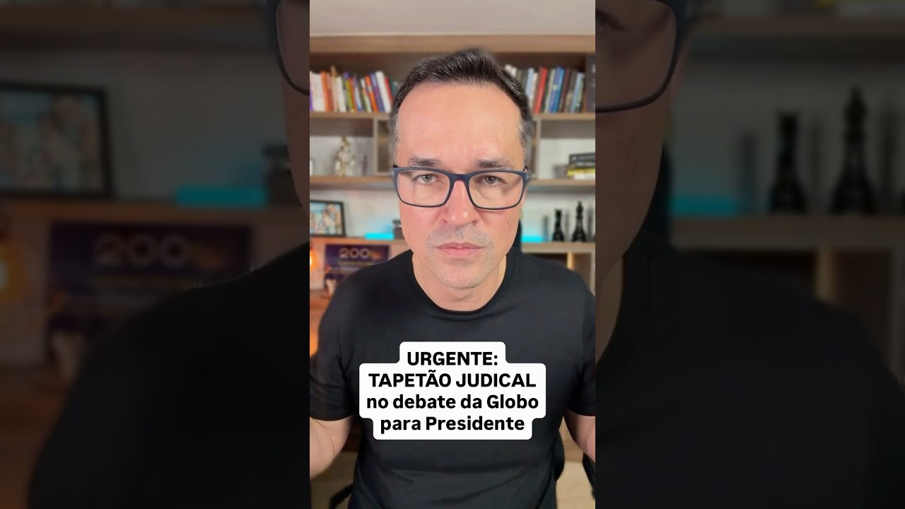 Urgente: proibiram a Globo de mostrar o púlpito vazio de Lula.