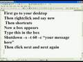 Short shutdown shortcut